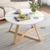 Table Basse Scandinave Ronde