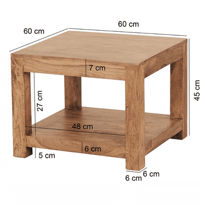Table Basse Design Carrée
