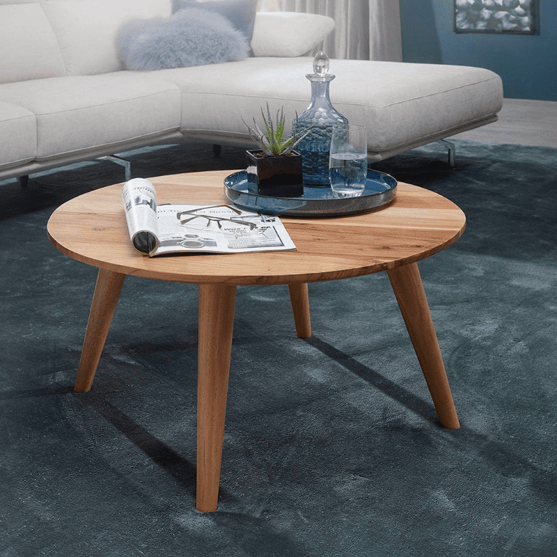 Table Basse Ronde Scandinave 