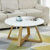 Table Basse Scandinave Ronde